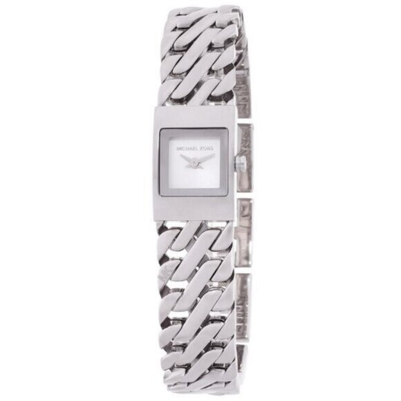 NWT Authentic Michael Kors Darrington Quartz White Dial Women\'s Watch